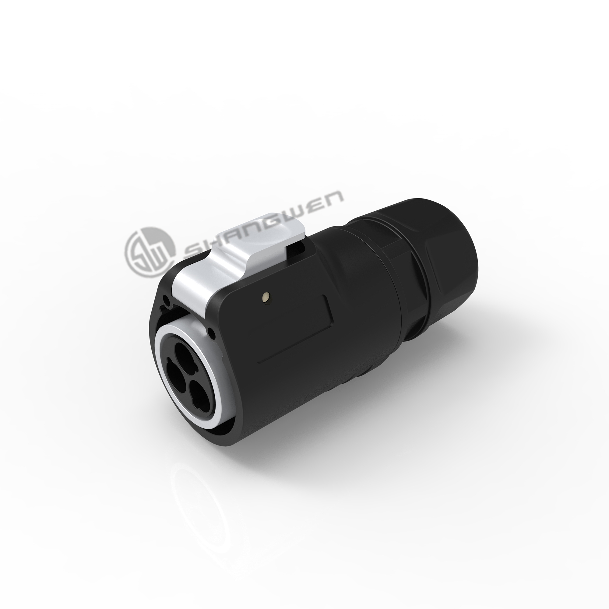 IP67 PBT Material 3pin Male Female power Waterproof Connector