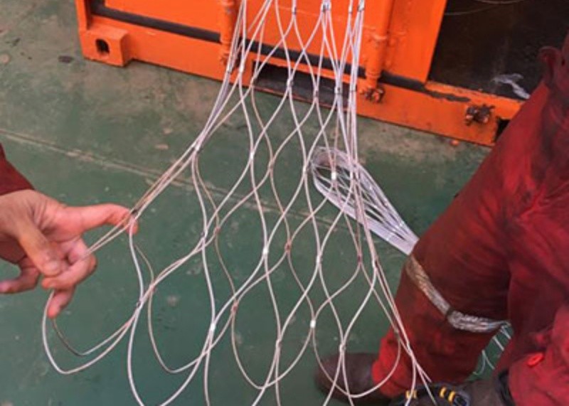 Stainless Steel 304 Wire Rope Mesh For Fencing And Security