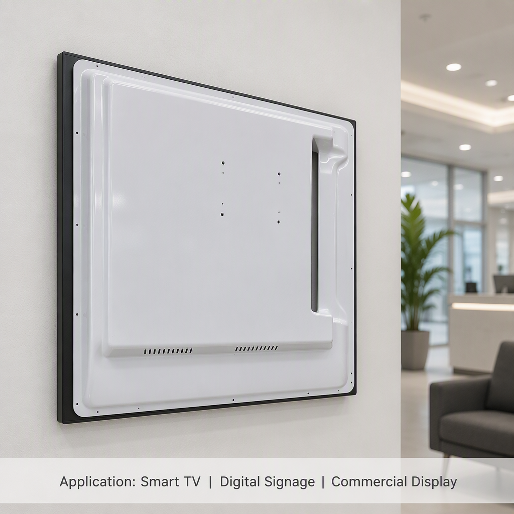 Customizable Thick Plate Plastic TV Shell with Vacuum Formed Technology Custom Sizes & Shapes Cutting Service OEM/ODM Accepted