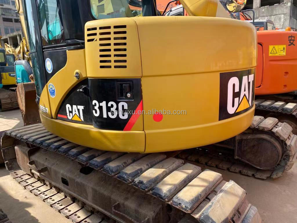 13 ton excavator used cat 313c/high digging power second hand excavator cat 313c
