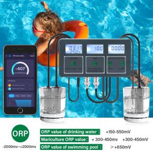 Professional Water Testing Kit 8-in-1 Comprehensive Analysis Smart APP Control