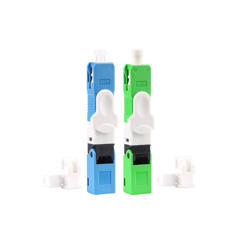Networks FTTH SC UPC Fiber Optic Quick Connectors