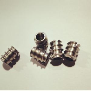 China DIN 7965 Slotted Threaded Inserts Self Tapping Nuts Stainless Steel on sale