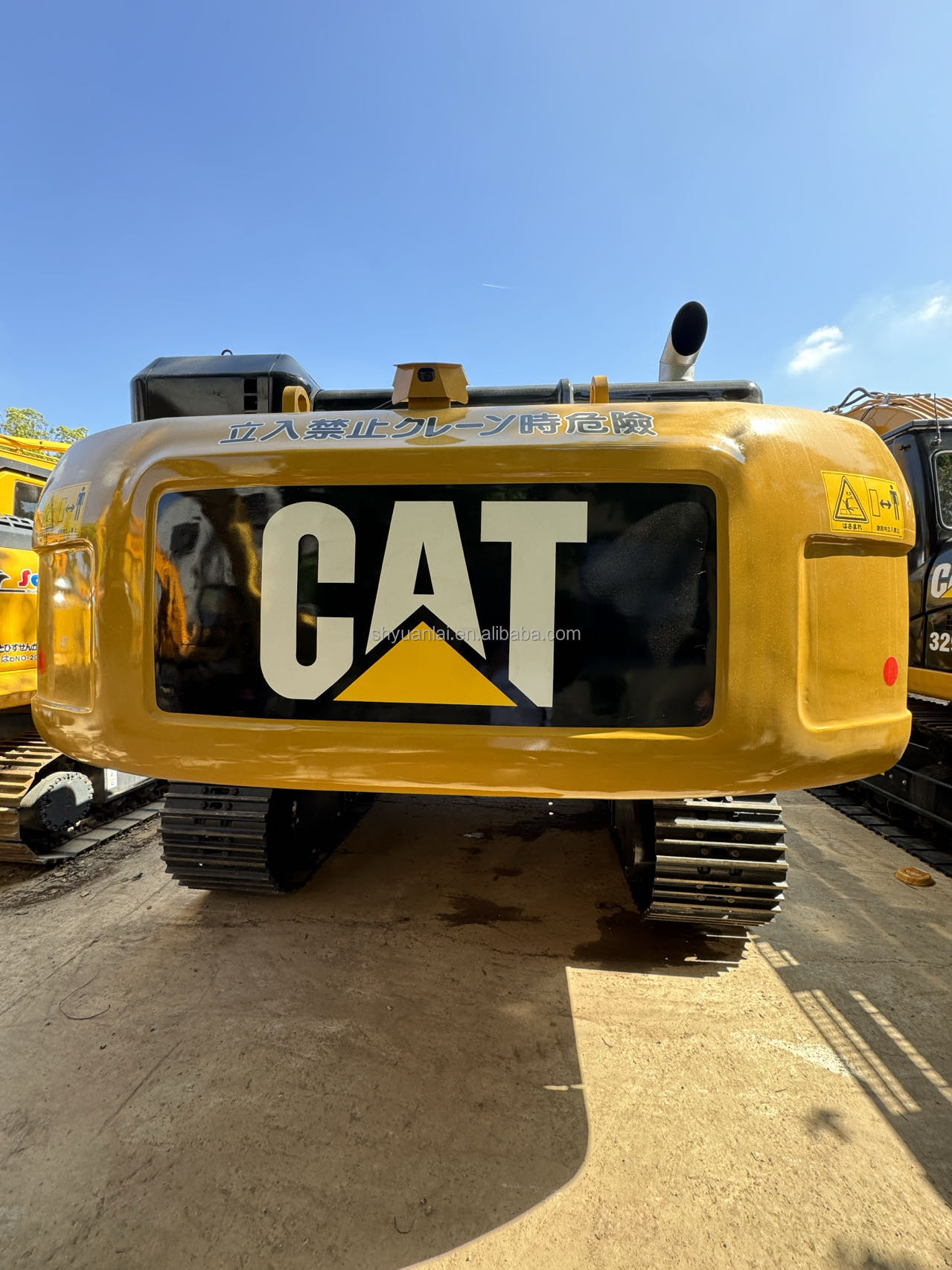 Original Hydraulic Cylinder Second Hand CAT326D2 Excavator With And Soft Steel Design