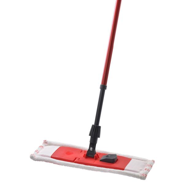 Dust Wet Mop Microfiber Mop For Hardwood Floors Washable Pads Plastic Plate Flat