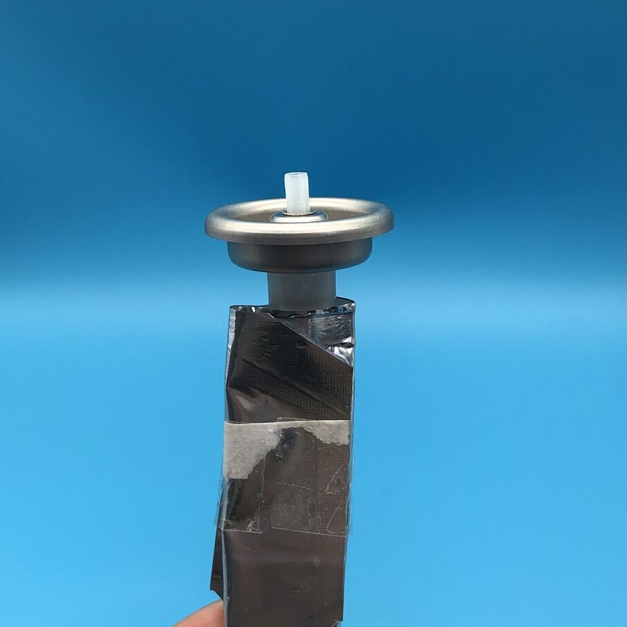 Customized Capacity Silver Bag Valve Aerosol / Aerosol Bag Valve with No Leakage and Good Sealing