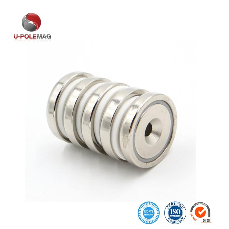 Neomidio Magnets Neodymium Magnetic Cup with Countersunk Hole About 25-30 days Lead Time
