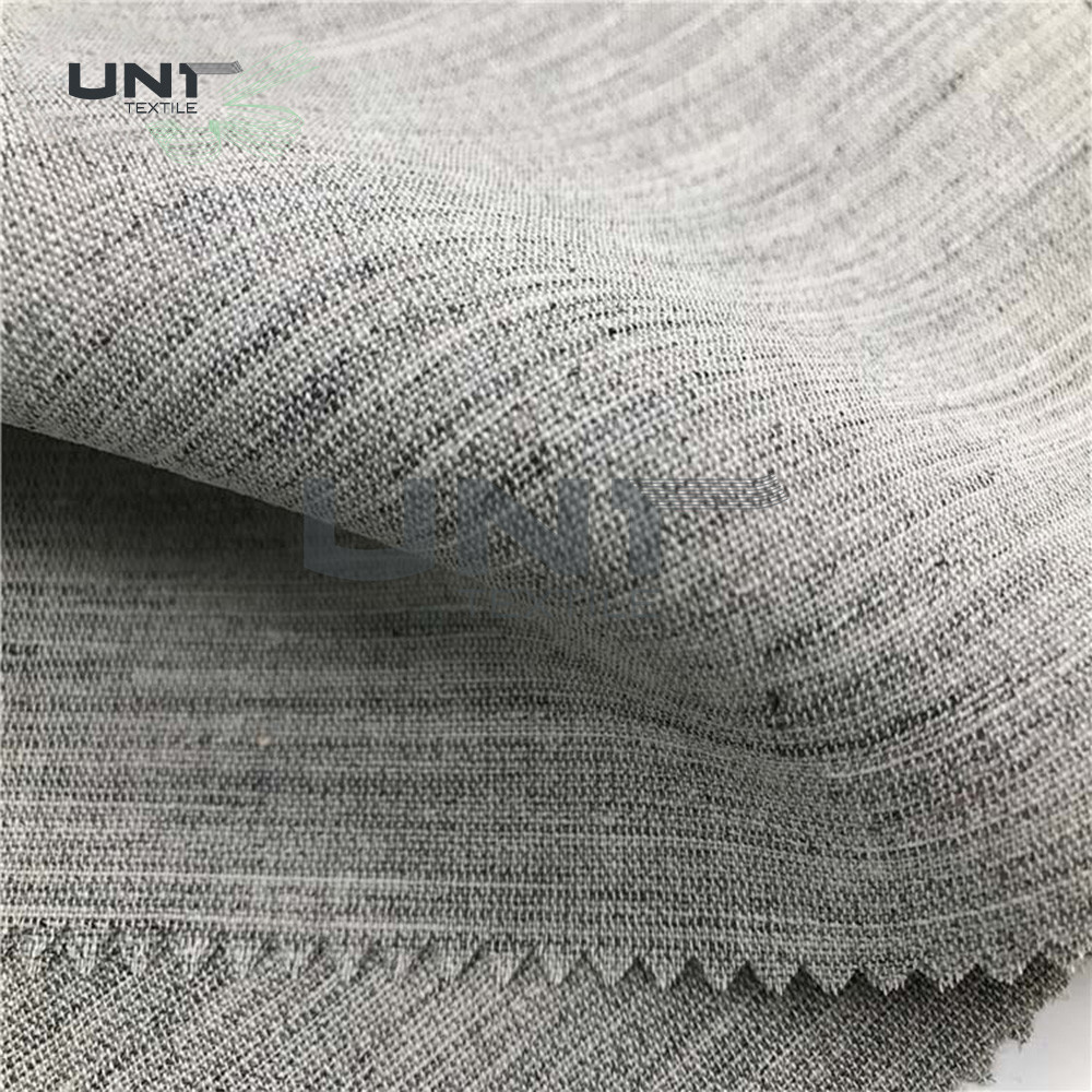 Elastic Chest Canvas Garment Interfacing PA Coating For Uniform