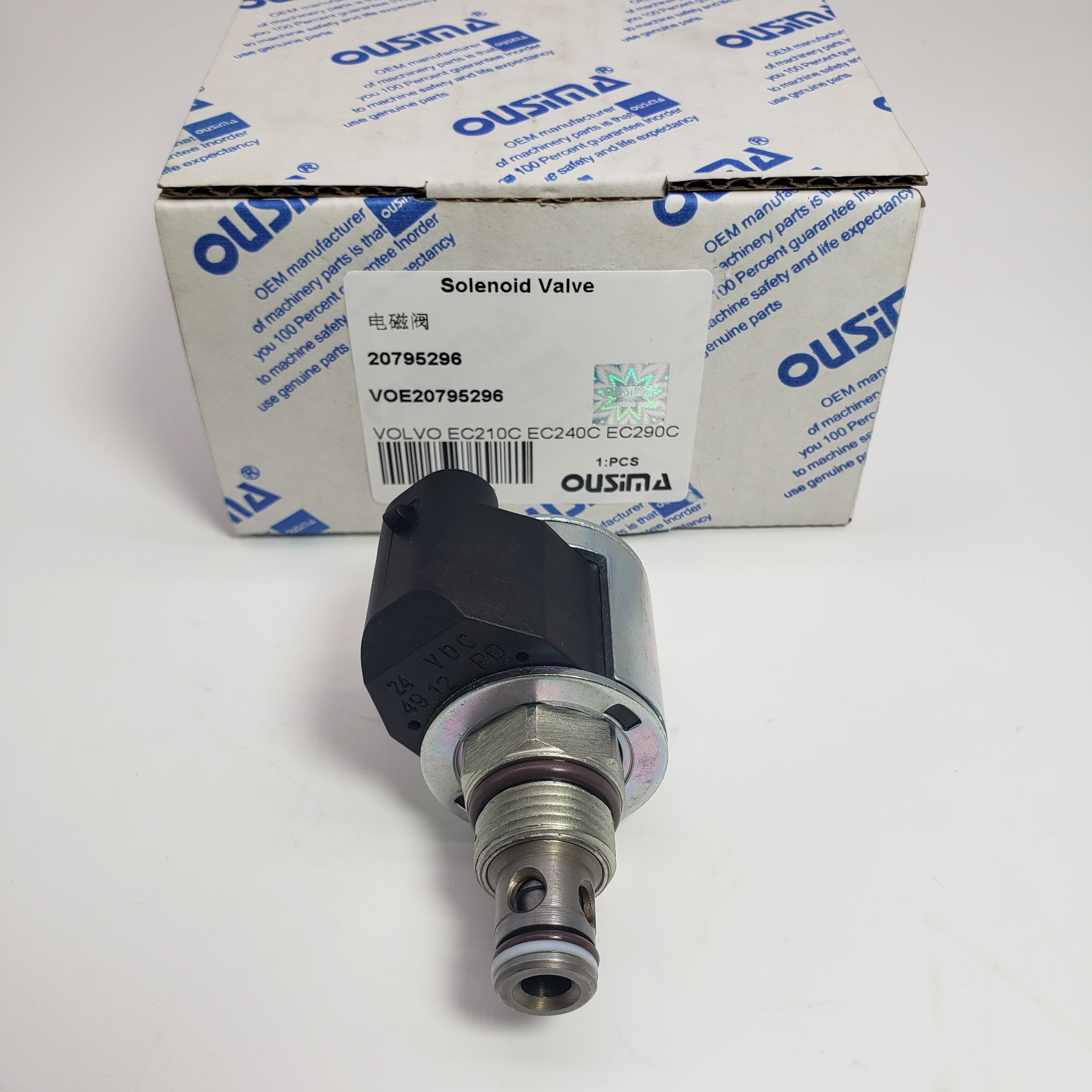 Solenoid Valve 20795296 VOE20795296 For Vo-lvo EC210B EC290B EW180C
