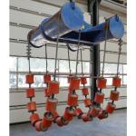 1219mm-1524mm Pipe Lifting And Lowering Equipment Pipeline Roller Cradles