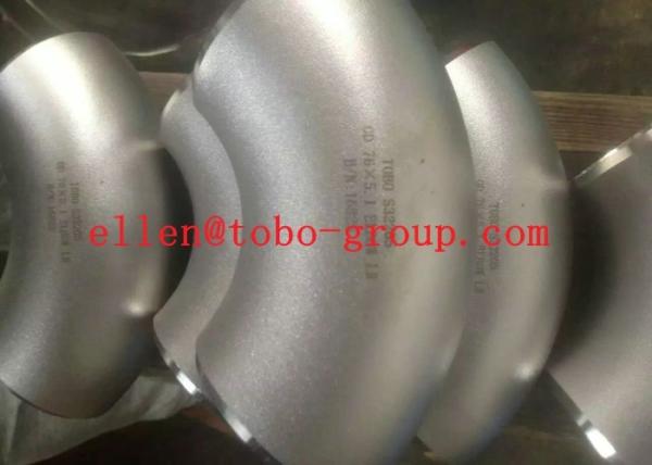 Cuni 9010 Butt Welding Stainless Steel Tubing Elbows Fittings 90 Deg Dn65 12