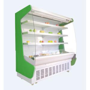 Remote System Multideck Open Chiller / Beverage Refrigerator Showcase