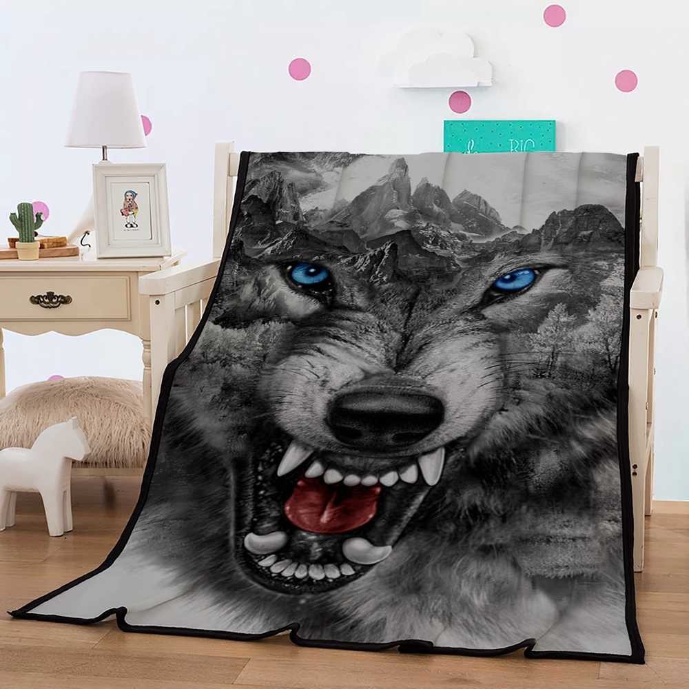 Microfiber Digital Printed Flannel Blanket Soft Cozy 100% Polyester Material
