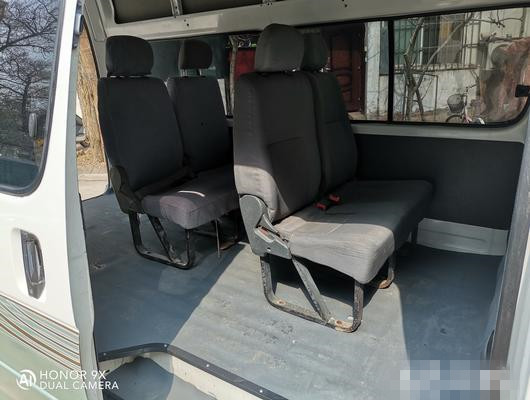 2013 Year 6 Seats Gasoline JINBEI Hiace 2.0 Used Mini Bus No Accident
