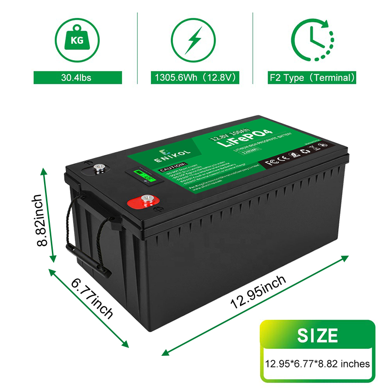 Outdoor 100ah 48V Lithium Battery Golf Cart Patrol Car Lithium Iron Phosphate Battery