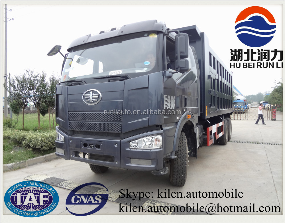 FAW J6P 350HP 6x4 Mining Dump Truck 20-25 Tons Industrial Tipper Truck