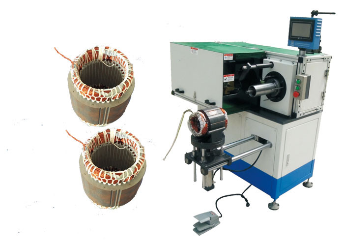  Induction Motor Stator Coil Horizontal Single Side Lacing Machine Manufactures