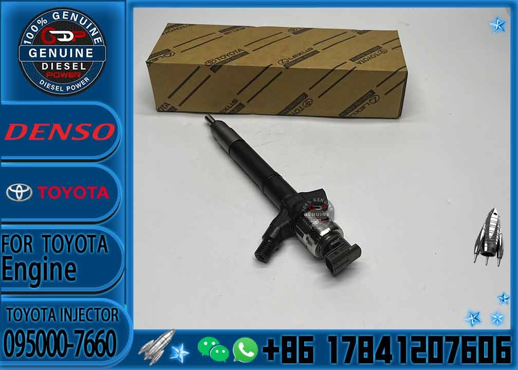 Genuine Brand New Common Rail Injector 095000-7670 23670-09180 23670-09240 23670-09280 095000-7300 095000-7310 095000-76