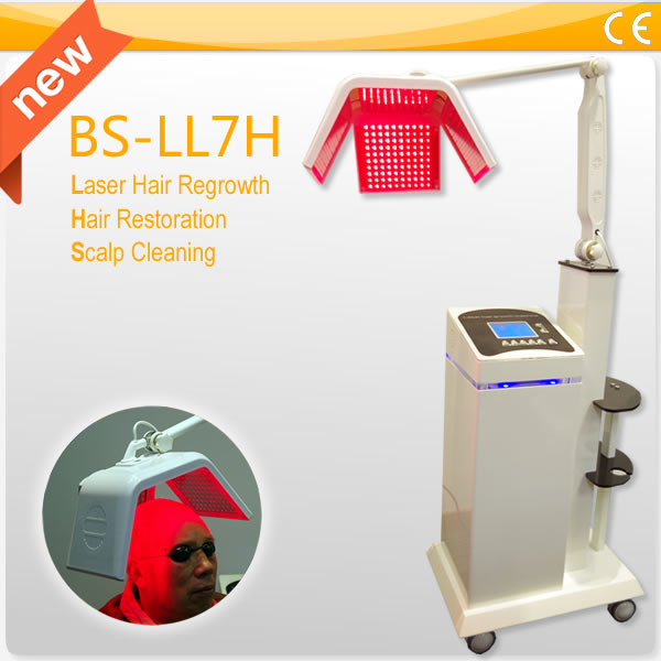 Laser hair regrowth equipment Low Level Diode Laser male female pattern baldness treatment hair regrowth machine