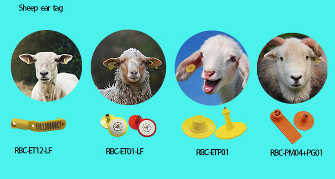 Anti Collision ISO Electronic Sheep Tags TPU Material