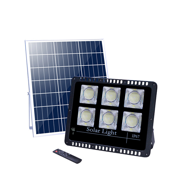 Waterproof IP65 Solar Powered LED Flood Light High Power 100w 200w 300w 400w