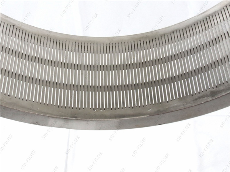 Stainless Steel 316 OD 340mm Fine Mesh Screen Filter For Cornstarch