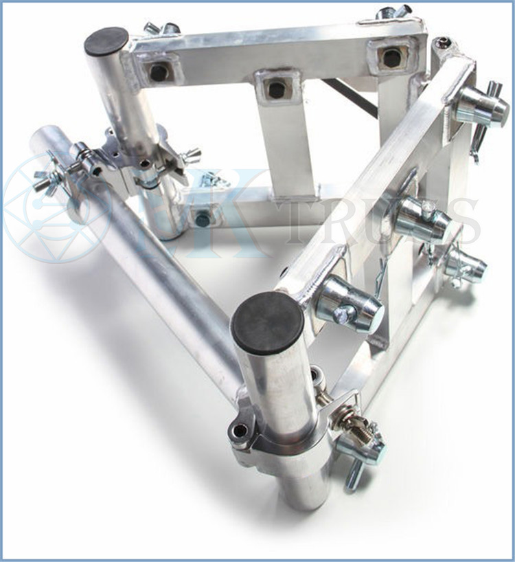 Aluminum Stage Truss System Aluminum Base Plate Book Corner for Box/ Triangle Trussing