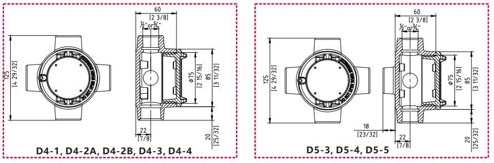UL IP66 Stainless Steel Explosion Proof Junction Box