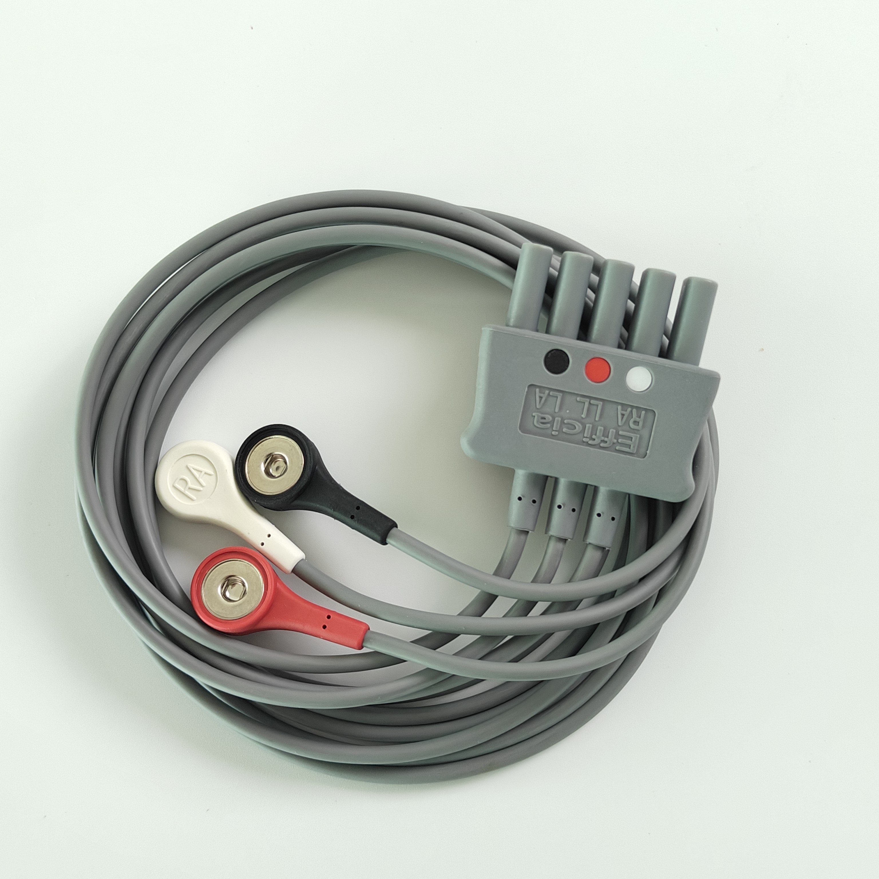 Philip Grey Original 3-Lead Button Branch 1M US Standard RA White, LL Red, LA Black Middle Joint Double Row 989803160671
