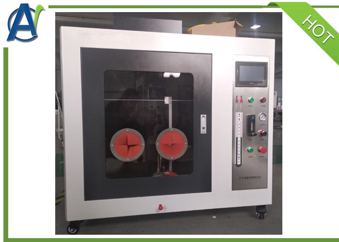 ISO 1210 Horizontal Vertical Flame Test Machine For Polymeric Material IEC 60707