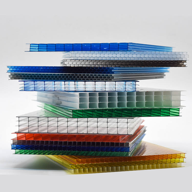 High-Performance 16mm Four-Layer Polycarbonate Sheet with Multi-Wall Design for Thermal Insulation and Impact Resistance