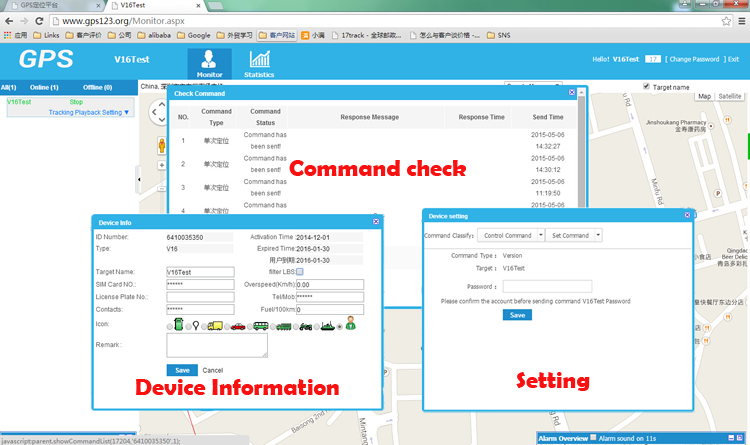 Personal wearable gps tracker chips elderly with free IOS& Android APP software
