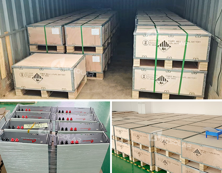 Amosolar 48V/51.2V 100ah 200ah 5kwh 10kwh 2.5kwh Lithium Ion Battery for Solar Storage
