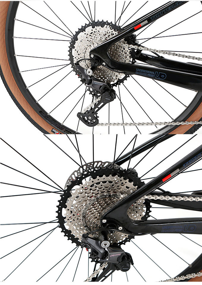 29er PREDATORpro RETROSPEC 13 Speed Carbon Mountain Bike Quick Release Hydraulic Brake Bicycle