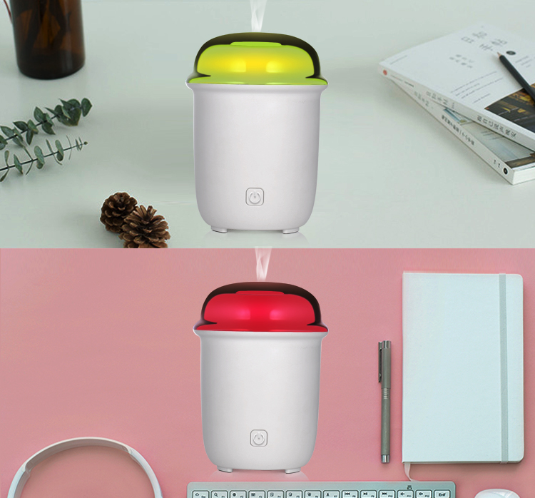 Cup Shaped Decorative Mini Cool Mist 70ml USB Air Humidifier