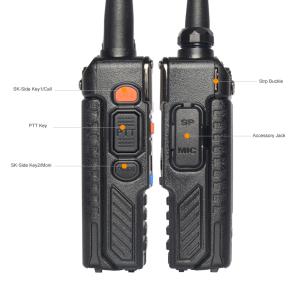 Two Way Dual Band Two Way Radio UV-5RE UHF+VHF 136-174MHz+400-520MHz Frequency