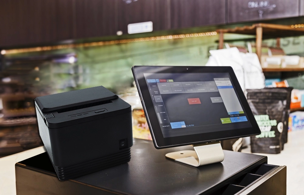 80mm Thermal Receipt Printer with Automatic Cutter and Multi-Language Support Stable