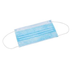 3 Layer Filtration 7" x 3 3/4" Disposable Earloop Face Mask