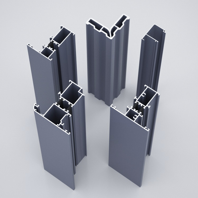 Inner Frame 6063A 6060 Aluminium Square Profile Alloy 6000 Series
