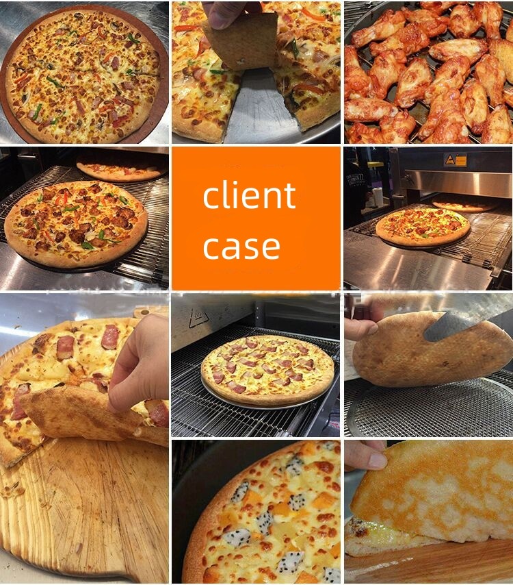Commercial Automatic Electric Gas Pizza Oven Machine For Fast Food Restaurants
