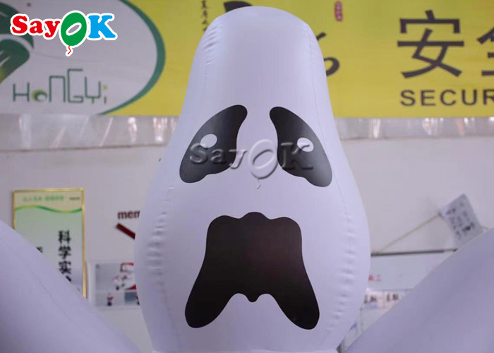 1.5m 5ft Outdoor Decorative Inflatable LED Ghost Model For Parade Adornments