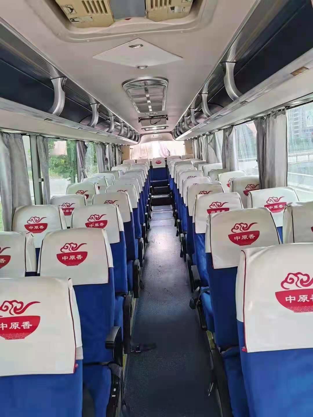 2012 Year 51 Seats Used Yutong ZK6127 Bus Used Coach Bus New Seats Cover Diesel Engine RHD In Good Condition