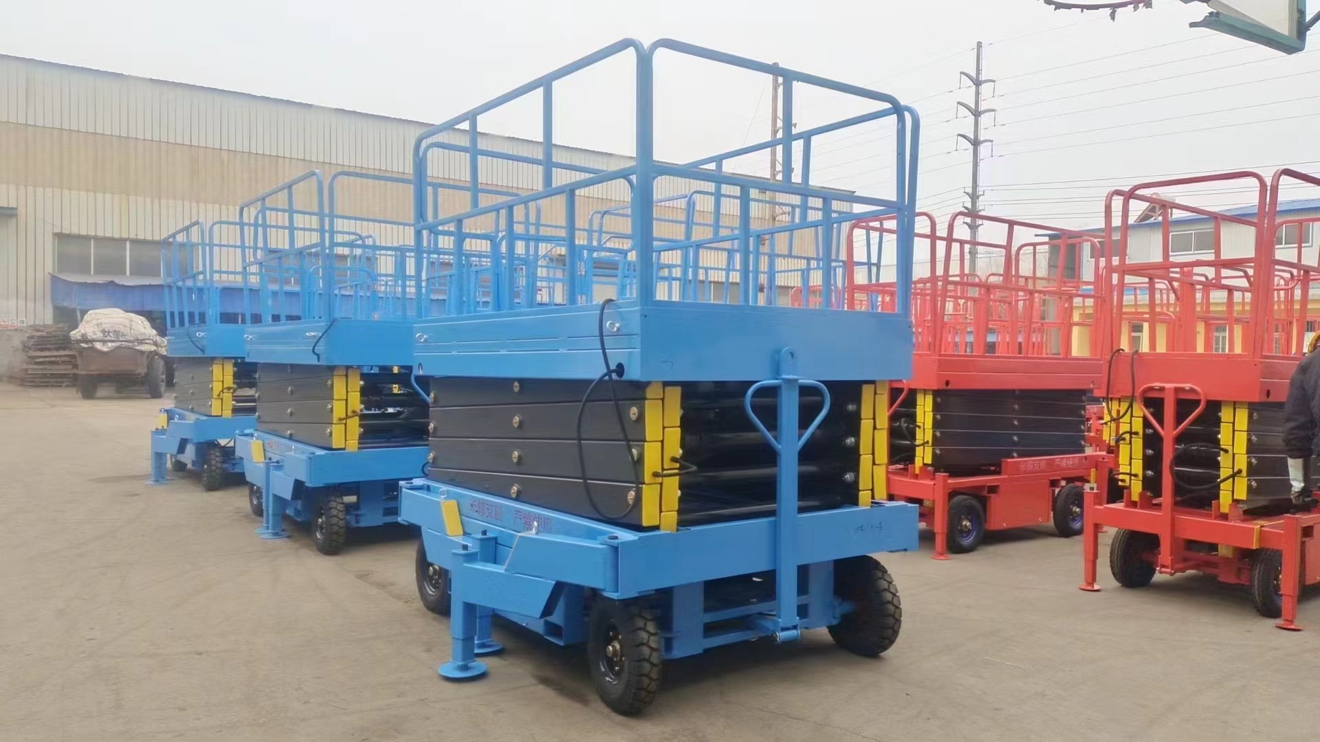 Hydraulic Mobile Platform Lift Small Electric Scissor Lift SGS BV