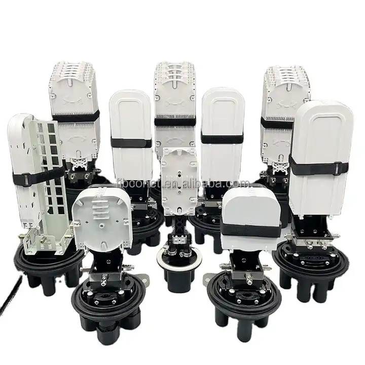FTTH Outdoor Fiber Cable Dome Splice Closure IP68 48 Core for Hot Melt Style -40C- 60C