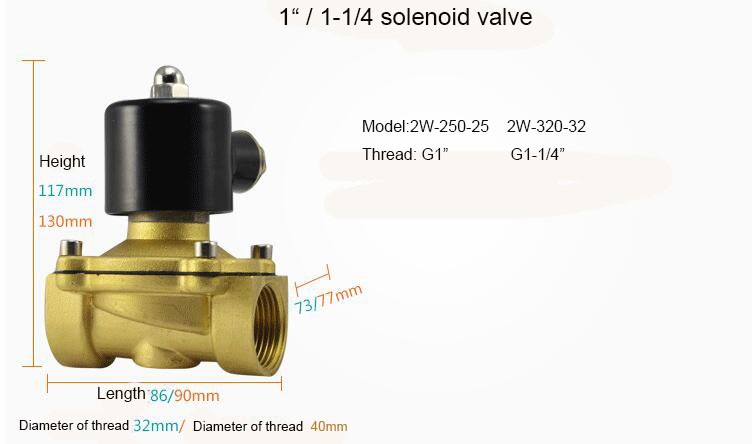 SS304 Water Solenoid Valve With Timer 1/2" 3/4" 1" 1-1/4" 1-1/2" Explosion Proof