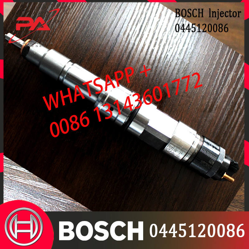 0445120086 Diesel fuel Injector assembly common rail injector 612630090001 for WEICHAI WP10