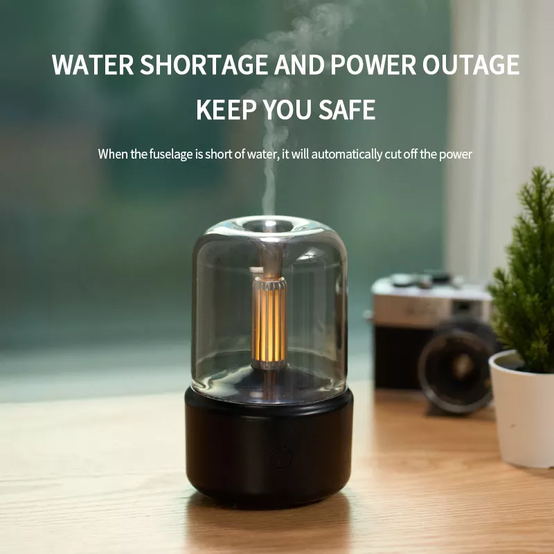 Mist Nebulizer Humidification Aromatherapy Diffuser Mini Portable Air Humidifier Diffuser With Atmosphere Light