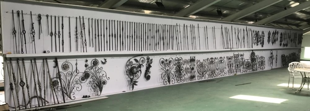 Custom Decorative Iron Panels Powder Coating Zinc Alloy Copper Material