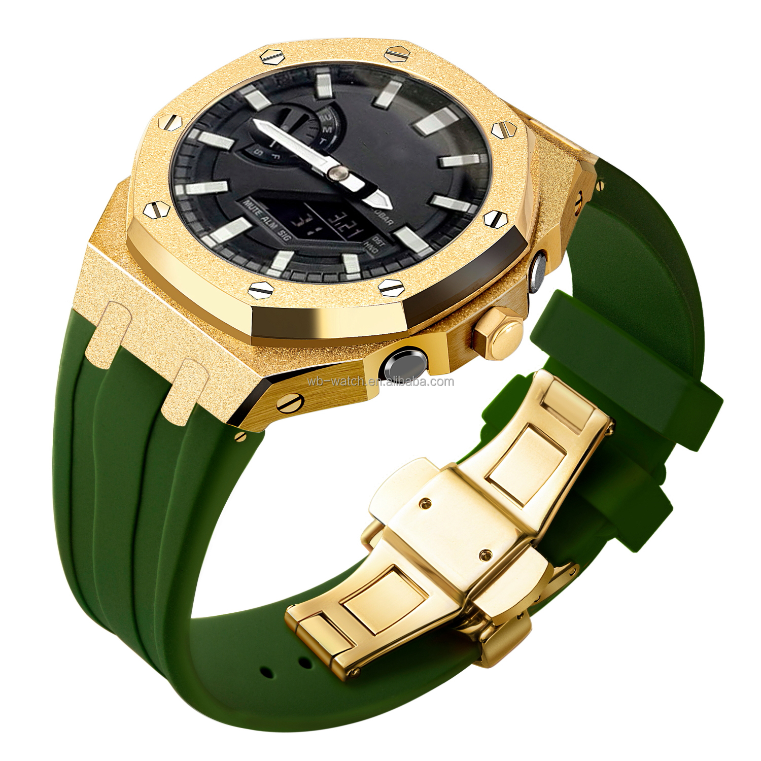 Stainless Steel Watch Case And Band For Casio Ga2100 G Shock Replacement Mod Parts