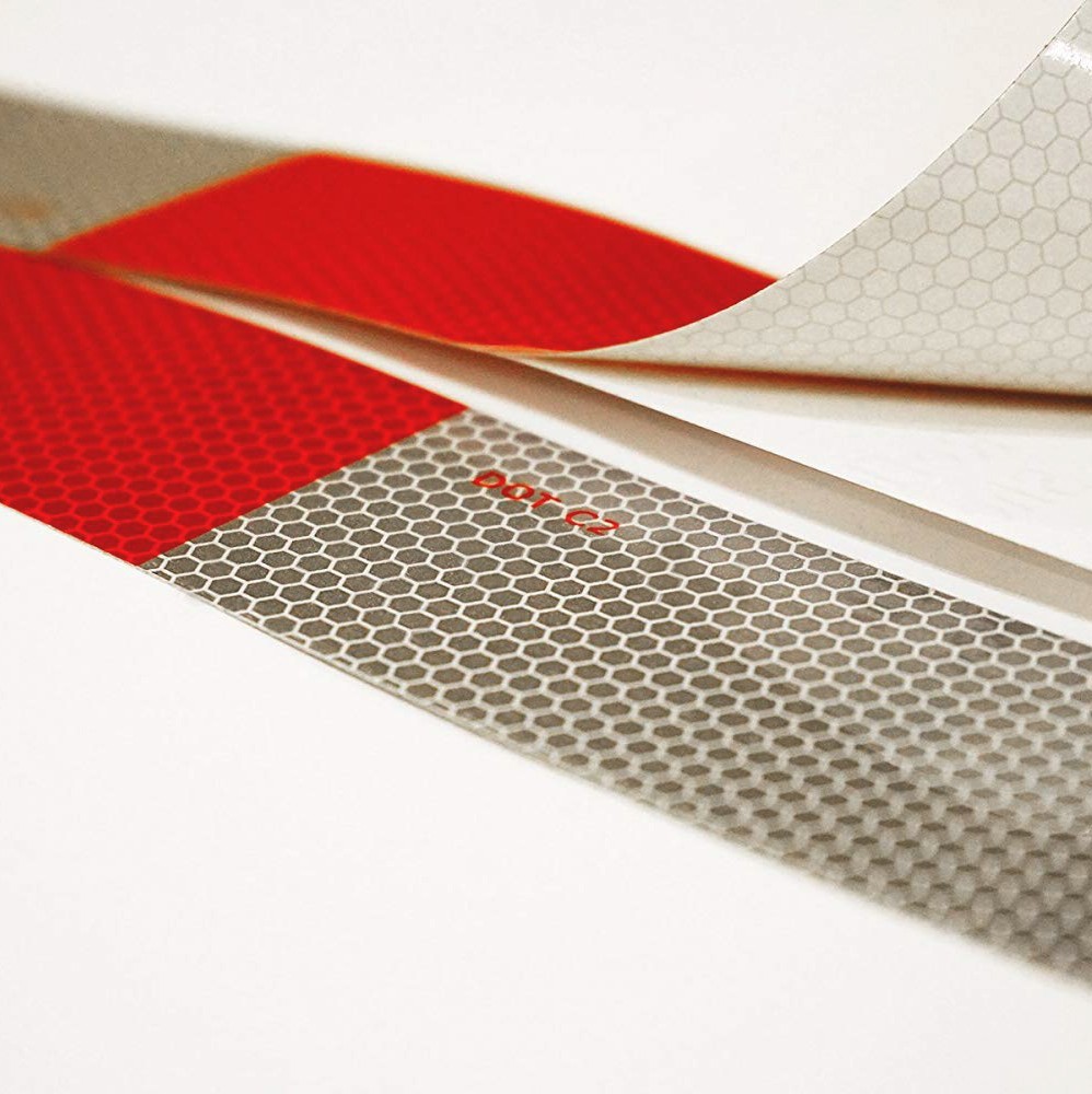OEM Conspicuity DOT Reflective Tape Reflector Sticker PET Type
